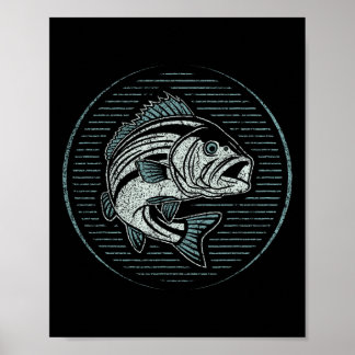 Poster Camisa de Pesca Homens Mulheres Exterior Natureza 
