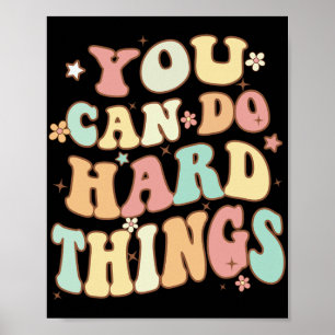 Poster Camisa De Professora Do Dia Você Pode Fazer Coisas