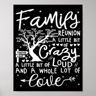 Poster Camisa de Reunião de Família 2025 Reunião de Corre