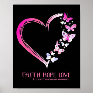 Poster Camisa de Sensibilização do cancer1