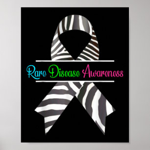 Poster Camisa de Sensibilização Raras - Doença Raras Dia 