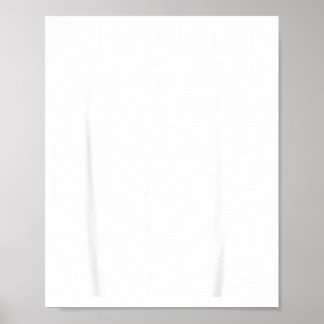 Poster Camisa de sinal de formado divertida formatura vet