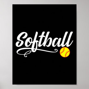 Poster Camisa de Softbol Presente