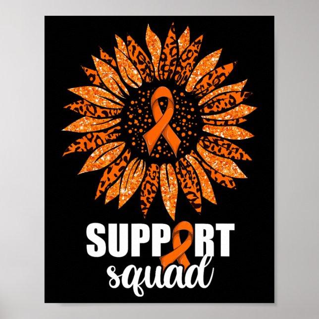 Poster Camisa de suporte (Frente)