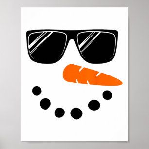 Poster Camisa do Boneco de Neve Meninos Crianças Bebê Gle