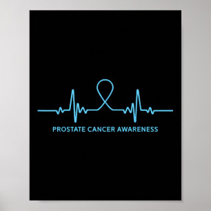Poster Camisa do Cancer da próstata - Consciência do Canc
