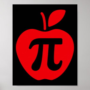 Poster Camisa do dia Pi da Apple