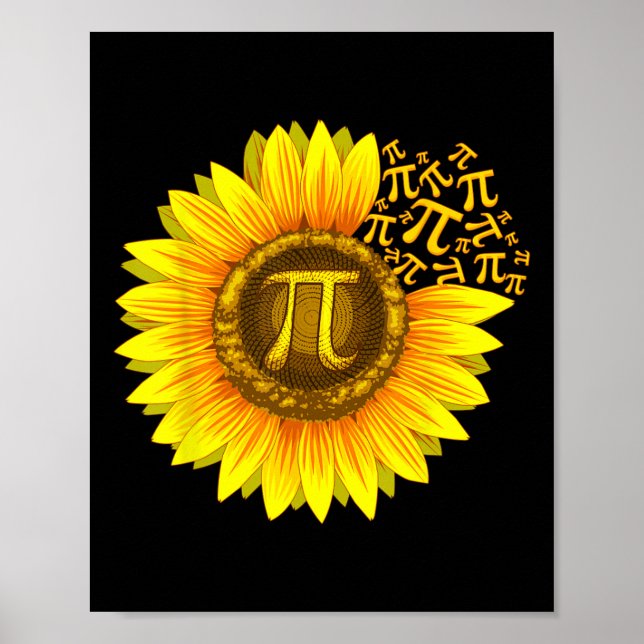 Poster Camisa Do Dia Pi Mulheres Professora De Matemática (Frente)