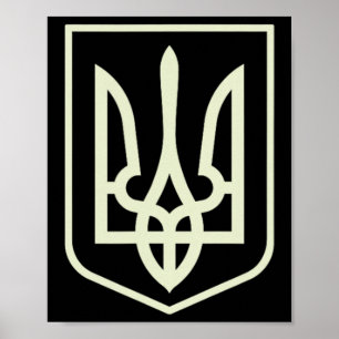Poster Camisa do Exército Ucraniano Camisa Volodymyr Zele