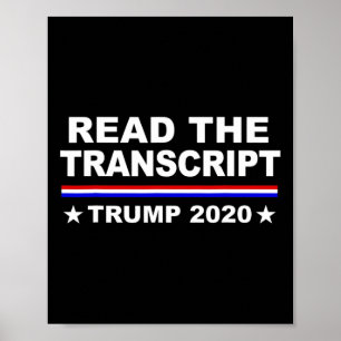 Poster Camisa do Hoax de Impedimento de Trump Leia a Tran