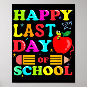 Poster Camisa do Último Dia de Aula para Professores