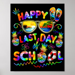 Poster Camisa do Último Dia de Aula Professores Fim de An