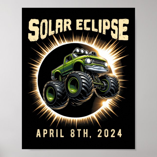 Poster Camisa Eclipse 2024 Total Eclipse 8 de abril de 20 (Frente)