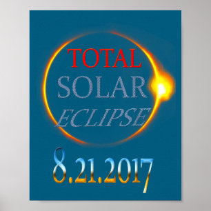 Poster Camisa Eclipse Solar Total 2017