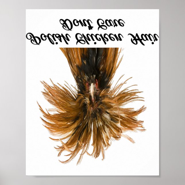 Poster Camisa engraçada de frango polonês - Frango polonê (Frente)