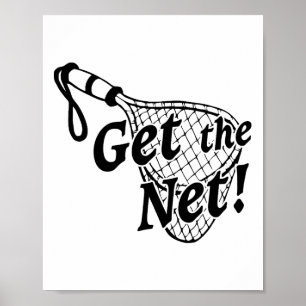 Poster Camisa engraçada de pesca, navegação, pesca sortud
