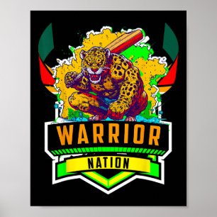 Poster Camisa Guyana Cpl T20 Críquete Patriótico 1