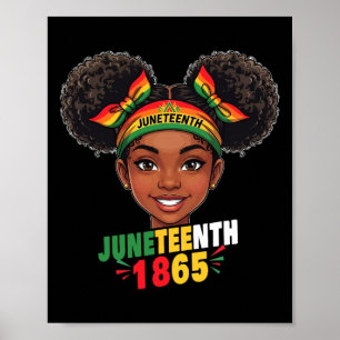 Poster Camisa Junenteeth Para Meninas Mulheres Adolescent