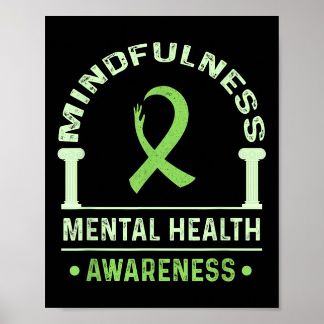 Poster Camisa Mental Saúde Mental Saúde Awa (Frente)