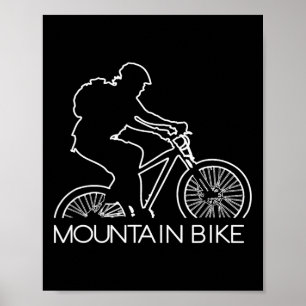 Poster Camisa Mountain Bike Bmx Presente Legal Para Cicli