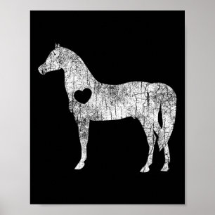 Poster Camisa-Presente do Cavalo-do-cavalo