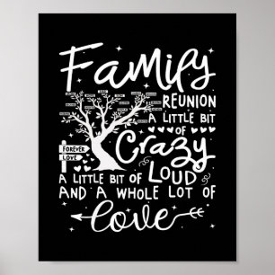 Poster Camisa Reunião de Família 2025 Roupas Combinando R
