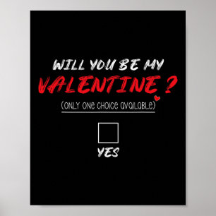 Poster Camisa Será Você Meu Namorado 