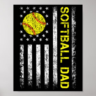 Poster Camisa Softll Dad Masculina Amante do Esporte Amer