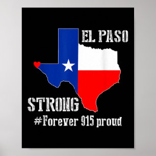 Poster Camisa T Forte De El Paso, Orgulhoso 915