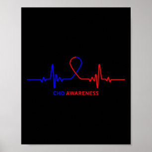 Poster Camisas de Consciência - Doença Cardíaca Congênita
