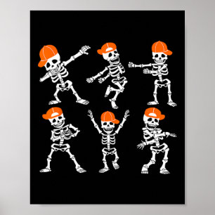 Poster Camisas de Halloween Meninos Crianças Toddler Danç
