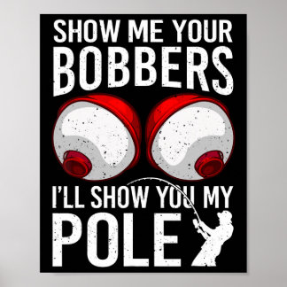 Poster Camisas de Pesca Para Homens Presentes Engraçados 