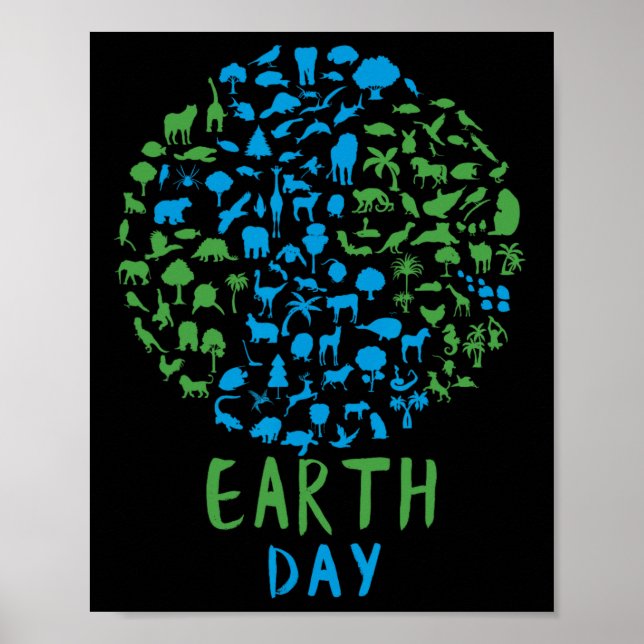 Poster Camisas do Dia da Terra 2 (Frente)