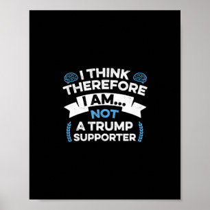 Poster Camisas e Presentes Contra Trump