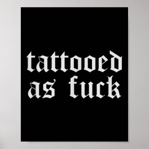 Poster Camisas Engraçadas De Tatuagem Para Homens Mulhere