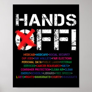 Poster Camiseta 3png de protesto