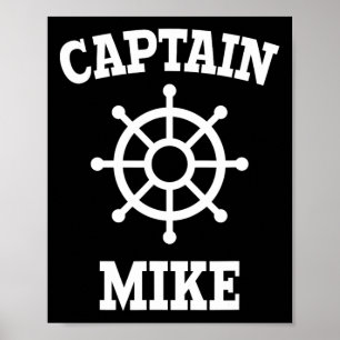 Poster Camiseta Captain Mike