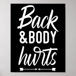 Poster Camiseta Ck E Corpo Dói Roupas Engraçadas Yoga Gin