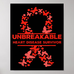 Poster Camiseta de conscientização para sobreviventes de
