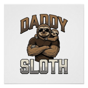 Póster Camiseta de Gravura Vintage Família Divertida de P