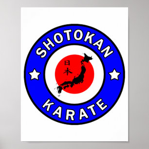 Poster Camiseta de Karate Kyokushin 