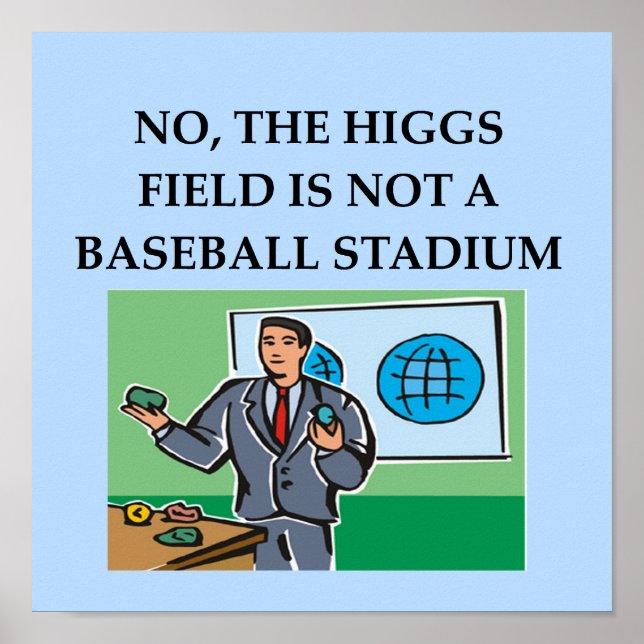 Poster camiseta de presente de piada física (Frente)