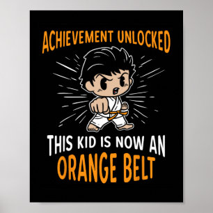 Poster Camiseta de presente para criança estudante de car
