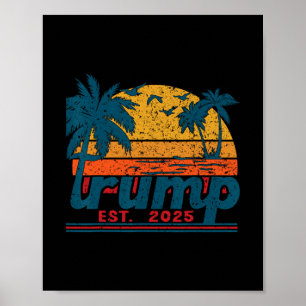 Poster Camiseta Divertida Trump Golfo De Nós América Est