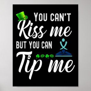Poster Camiseta engraçada do dia de São Patrício Terapeut