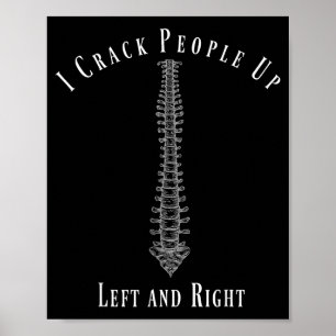 Poster Camiseta engraçada presente para quiroprático