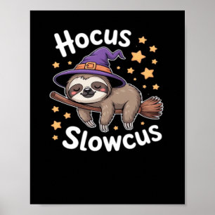 Poster Camiseta essencial engraçada de preguiça fofa de H