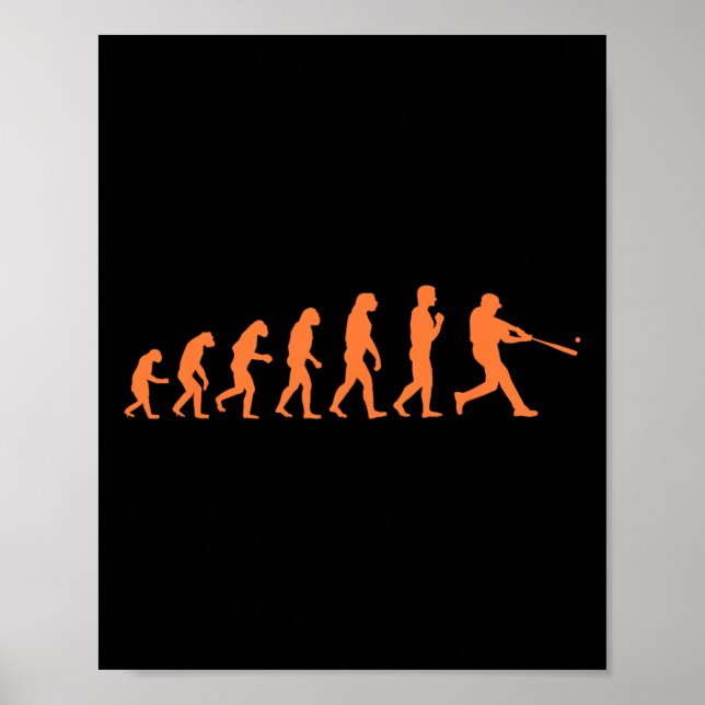 Poster Camiseta Evolution Adorable Presente Divertido par (Frente)