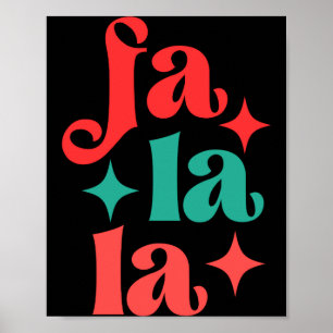 Poster Camiseta Fa La La Festiva de Tygraphy de Férias
