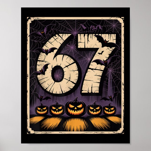 Poster Camiseta Meme 67  (Frente)
